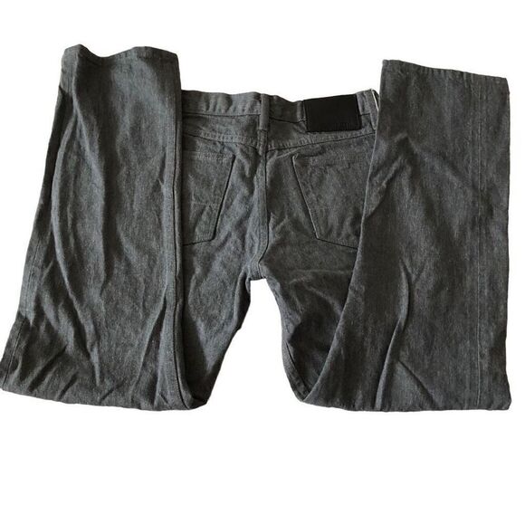 Gustin Jeans Mens 31 Style #131 Japanese Grey Straight Fit Selvedge Denim HEMMED - Picture 5 of 10